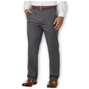 NWT Greg Norman Men’s Ultimate Classic Travel Pant – Grey Micro Check (34”x32”)